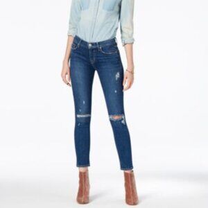 Hudson Tally Midrise Skinny Crop Jeans